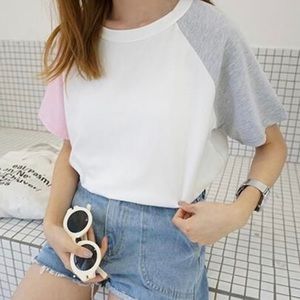 Moon City • Three-Tone Raglan Tee